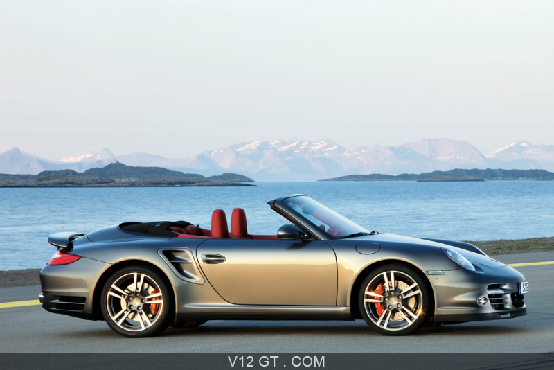 Porsche 997 Turbo Cabriolet Mkii Anthracite Profil