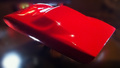 Dufour - sculpture - Lamborghini Miura rouge