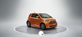 Aston Martin Cygnet orange 3/4 avant droit