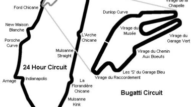 Circuit du Mans Bugatti det