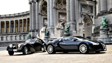 Expo Bugatti 100 ans Bruxelles Veyron & Type 57 