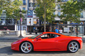 KB RossoCorsa IV - Ferrari 458 Italia rouge profil travelling