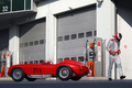 Modena Track Days 2011 - Ferrari rouge 3/4 arrière gauche