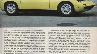 Lamborghini Miura P400 - Sport Auto n°69 - Octobre 1967 - page 4