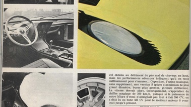 Lamborghini Miura P400 - Sport Auto n°69 - Octobre 1967 - page 5