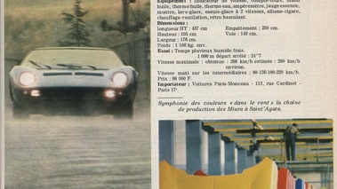 Lamborghini Miura P400 - Sport Auto n°69 - Octobre 1967 - page 6