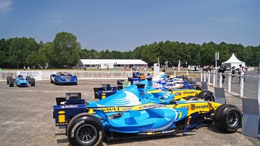 line-up Renault Formule 1 championnes du Monde 2