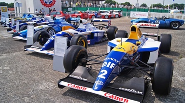 line-up Renault Formule 1 championnes du Monde 3