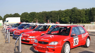 line-up WRC Citroën