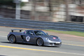 Porsche Carrera GT gris 3/4 avant droit filé penché