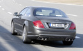 Mercedes CL63 AMG anthracite 3/4 arrière gauche travelling penché