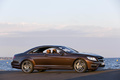 Mercedes CL65 AMG marron 3/4 avant droit