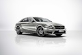 Mercedes CLS 63 AMG anthracite 3/4 avant droit