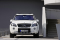 Mercedes ML63 AMG blanc face avant