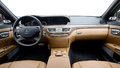 Mercedes S65 AMG marron tableau de bord