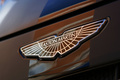 Aston Martin Cygnet noir logo