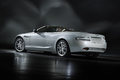 Aston Martin DB9 Morning Frost - blanche - 3/4 arrière droit