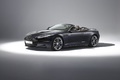 Aston Martin DBS Volante UB-2010 bleu 3/4 avant gauche