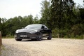 Aston Martin Rapide anthracite vue 3/4 avant gauche 1.