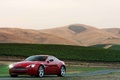 Aston Martin V8 Vantage rouge 3/4 avant gauche 3