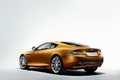 Aston Martin Virage orange 3/4 arrière gauche