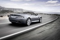 Aston Martin Virage Volante anthracite 3/4 arrière droit travelling 2