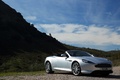 Aston Martin Virage Volante gris 3/4 avant droit