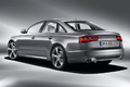 Audi A6 S-Line - Grise - 3/4 arrière gauche