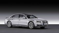 Audi A8 L gris 3/4 avant droit 2