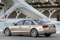 Audi A8 L W12 beige 3/4 arrière gauche 2