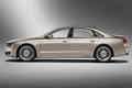 Audi A8 L W12 beige profil