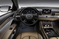 Audi A8 L W12 beige tableau de bord 2