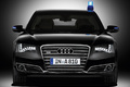 Audi A8L Security - noire - face avant