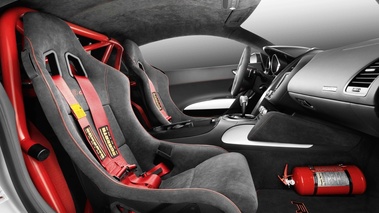Audi R8 GT blanc intérieur