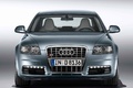 Audi S6 berline bleu face avant