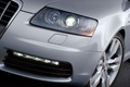 Audi S6 berline gris phare avant