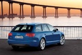 Audi S6 bleu 3/4 arrière droit 3