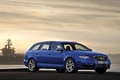 Audi S6 bleu 3/4 avant droit 3