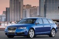 Audi S6 bleu 3/4 avant gauche 2