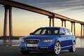 Audi S6 bleu 3/4 avant gauche 3