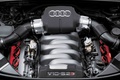 Audi S6 gris moteur