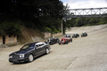 Bentley Brooklands anthracite 3/4 avant gauche penché & 5x avant-guerre