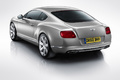 Bentley Continental GT 2010 blanc 3/4 arrière gauche