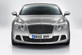 Bentley Continental GT 2010 blanc face avant