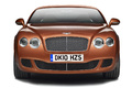 Bentley Continental GT China Design Edition - Orange - face avant