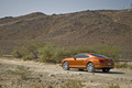 Bentley Continental GT orange 3/4 arrière gauche 2