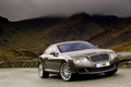 Bentley Continental GT Speed anthracite 3/4 avant droit penché