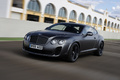 Bentley Continental Supersports anthracite mate 3/4 avant gauche travelling penché 3