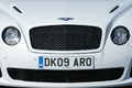 Bentley Continental Supersports blanc calandre