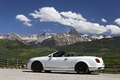 Bentley Continental Supersports Convertible blanc 3/4 arrière gauche